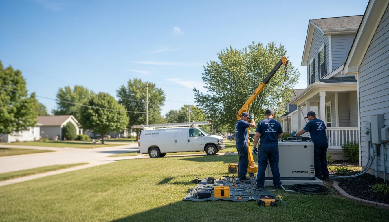 Generator Installation in Hanlontown, IA near me